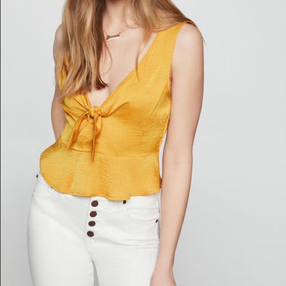 BCBG Peplum Top